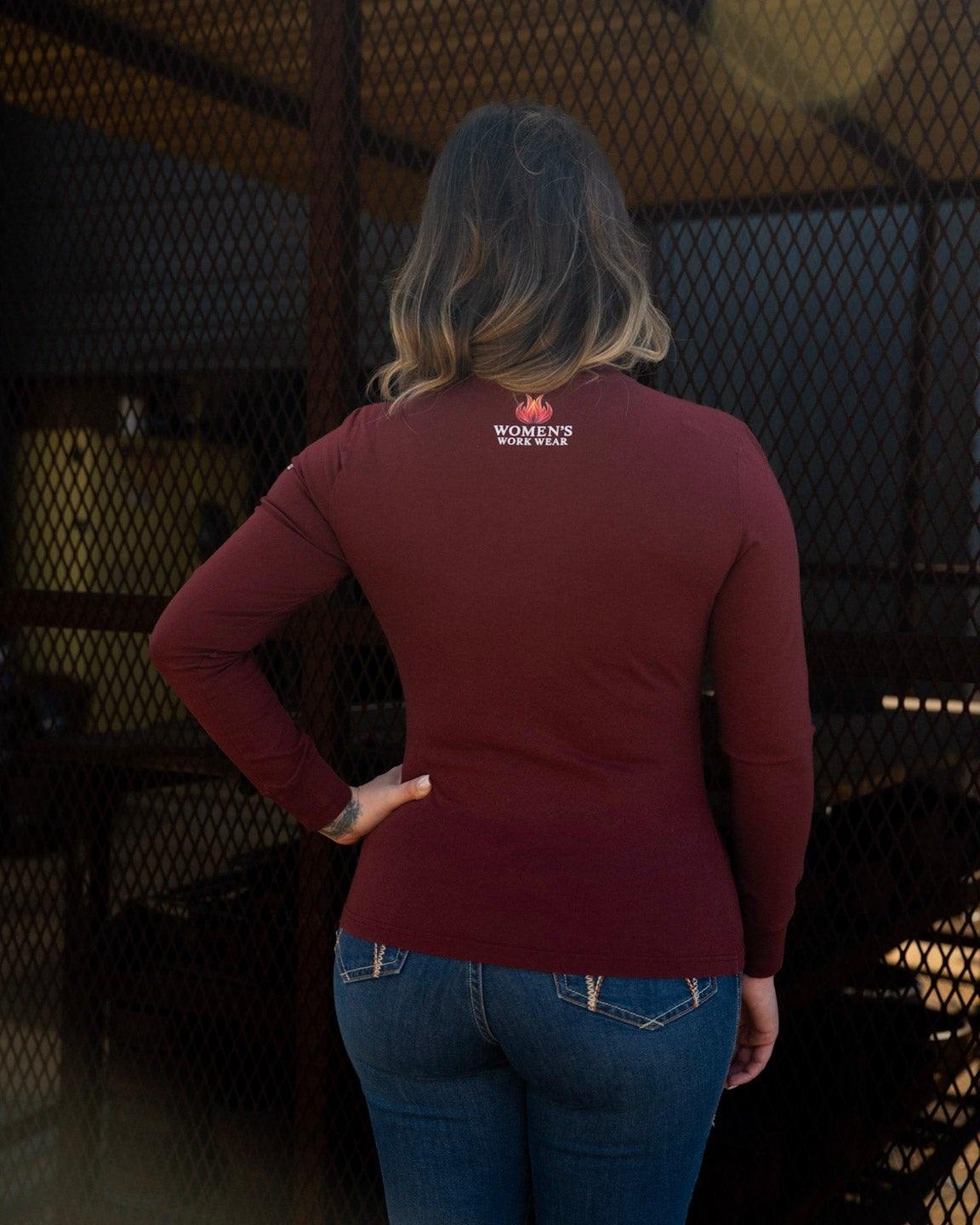 Women's Work Wear Pullover FR Shirt