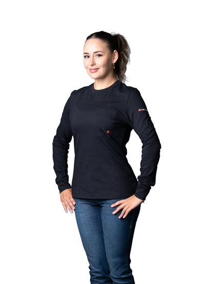 Women's Work Wear Pullover FR Shirt
