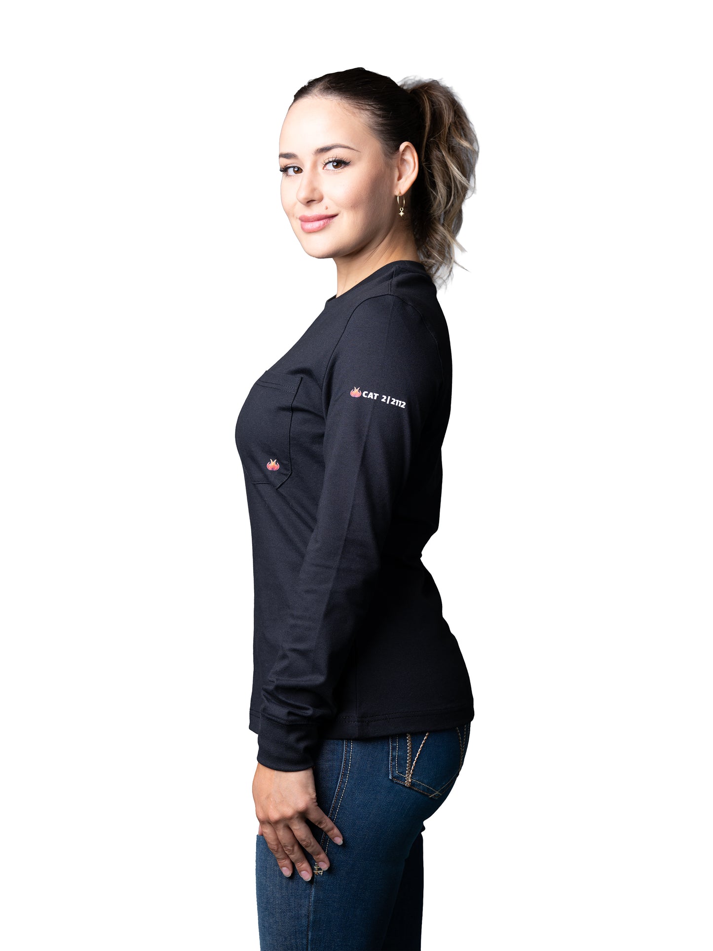 Women's Work Wear Pullover FR Shirt