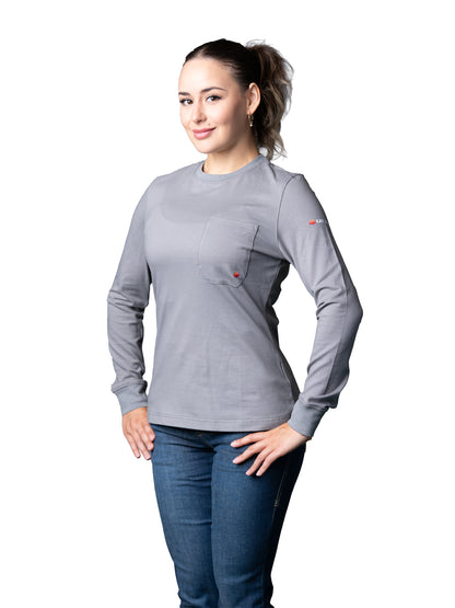 Women's Work Wear Pullover FR Shirt