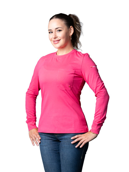 Women's Work Wear Pullover FR Shirt