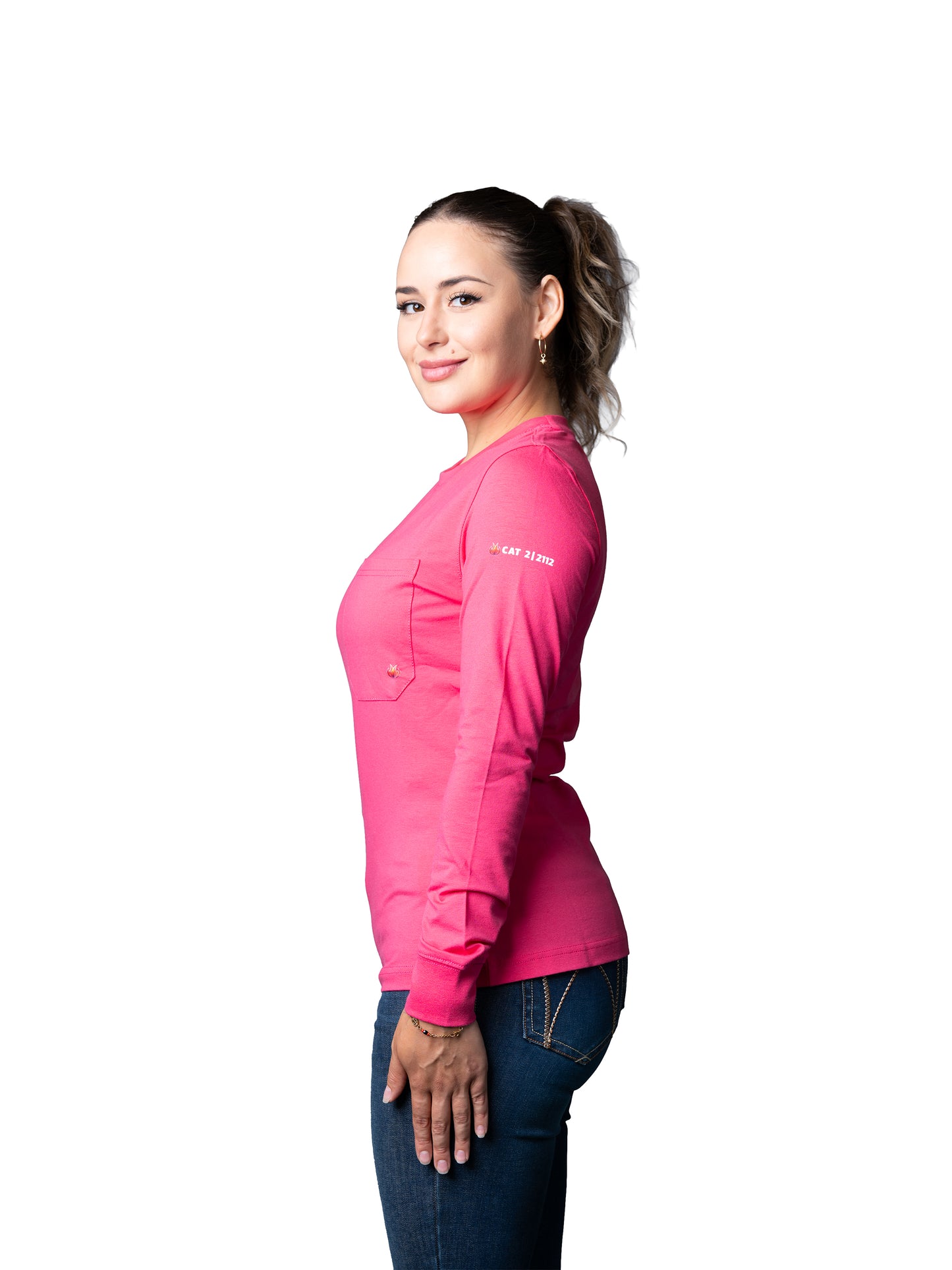 Women's Work Wear Pullover FR Shirt