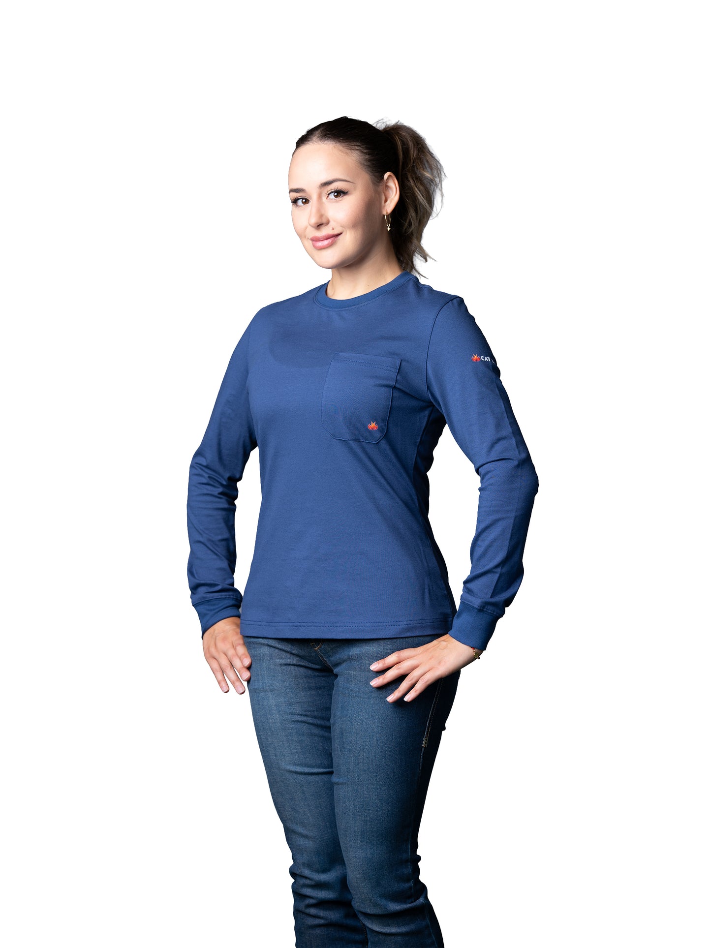 Women's Work Wear Pullover FR Shirt