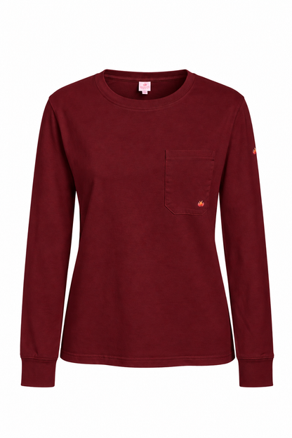 Women's Work Wear Pullover FR Shirt